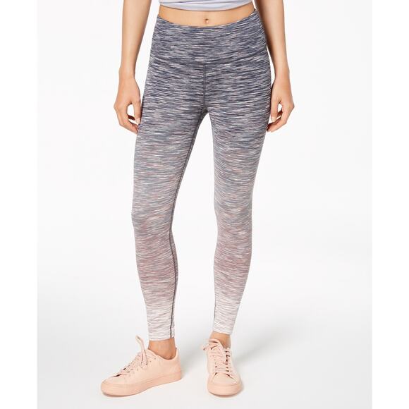 Calvin Klein Performance Spacedye Ombre High Waist Leggings Blue Evening Sand S - Picture 11 of 11